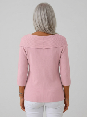 Geneviève | Blouse en Côtelé Élégante avec Nœud