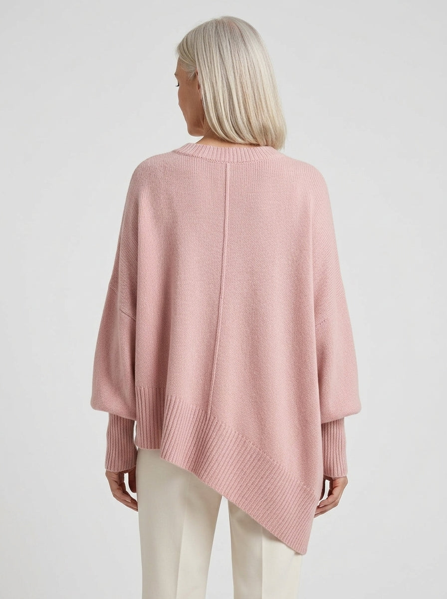 Marguerite | Doux Pull Poncho Oversize en Tricot