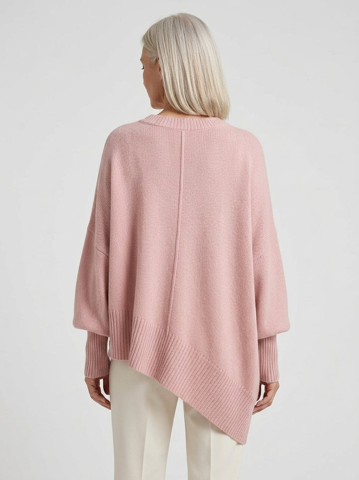 Marguerite | Doux Pull Poncho Oversize en Tricot
