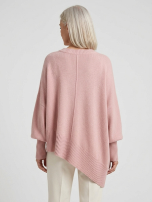 Marguerite | Doux Pull Poncho Oversize en Tricot