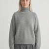 Colette | Pull Oversize Col Roulé en Tricot Doux